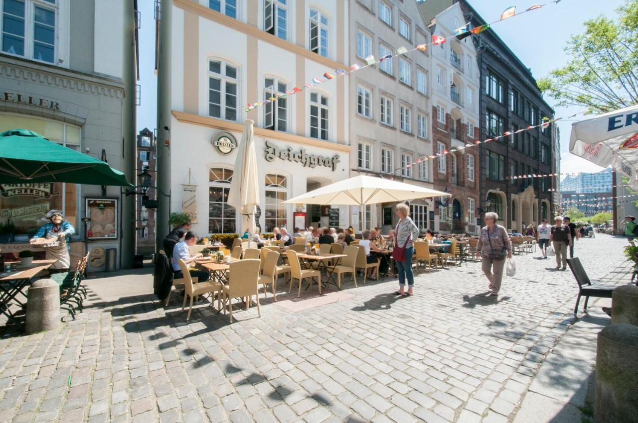 Appartements in der Hamburger Altstadt contactless Check in Exterior foto